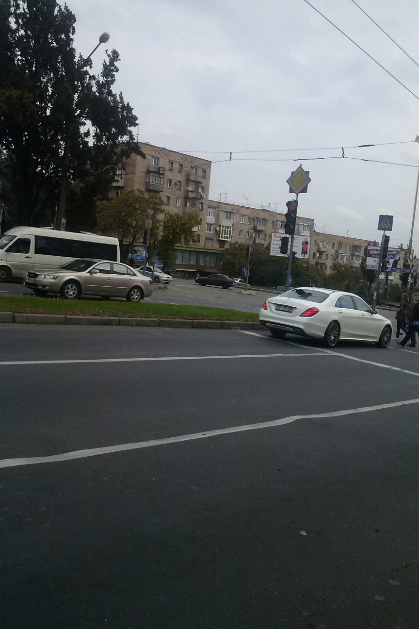 Archive street photo from Zaporizhzhia on 5 October 2016. It does not depict the current attacks or damage.